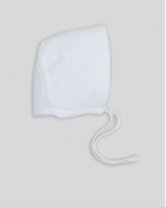 Baby Bonnet Aurea Special Knit - White