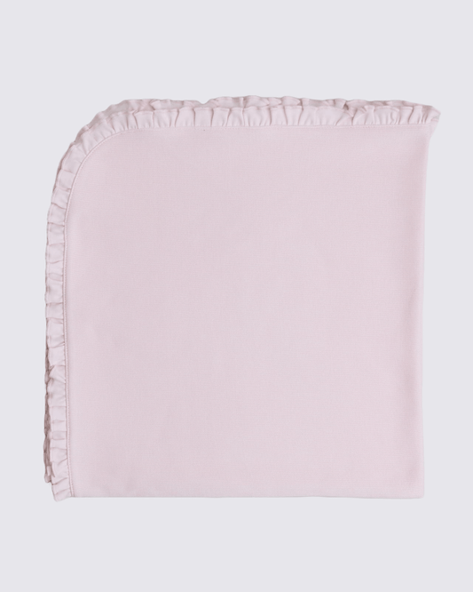 Interlock Pima Baby Blanket Moonligth- Pink