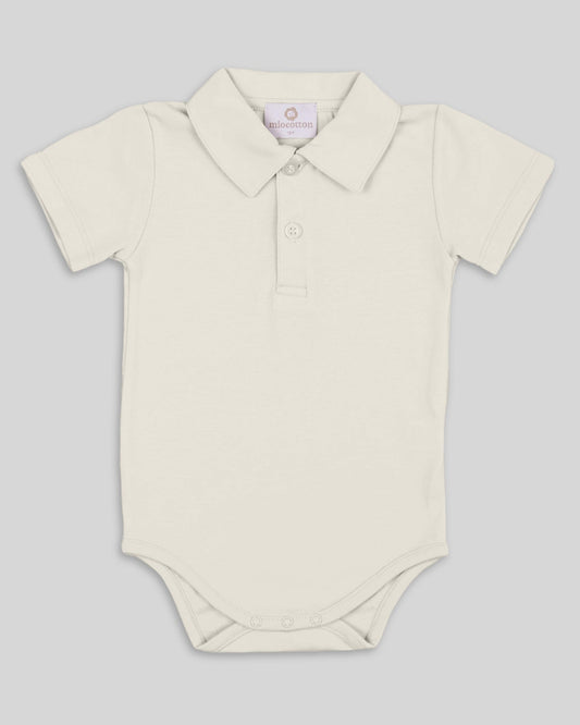 Essentials bodysuit in pearl, comfortable and breathable