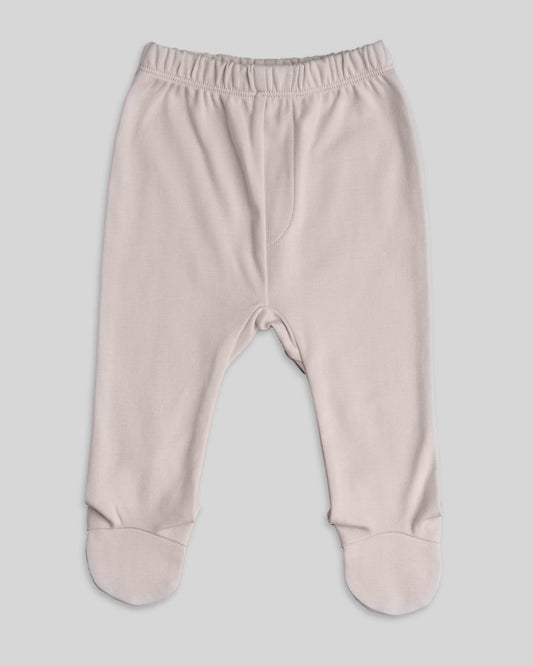 Newborn pants in pastel colors, made from breathable cotton.