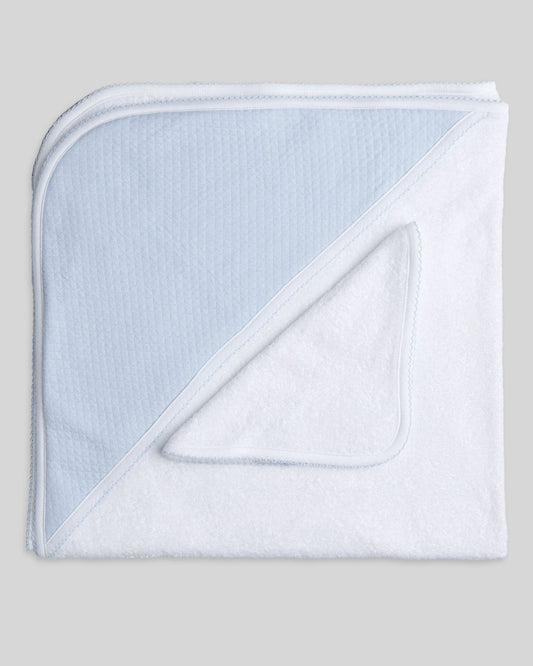 Adorable newborn towels in blue