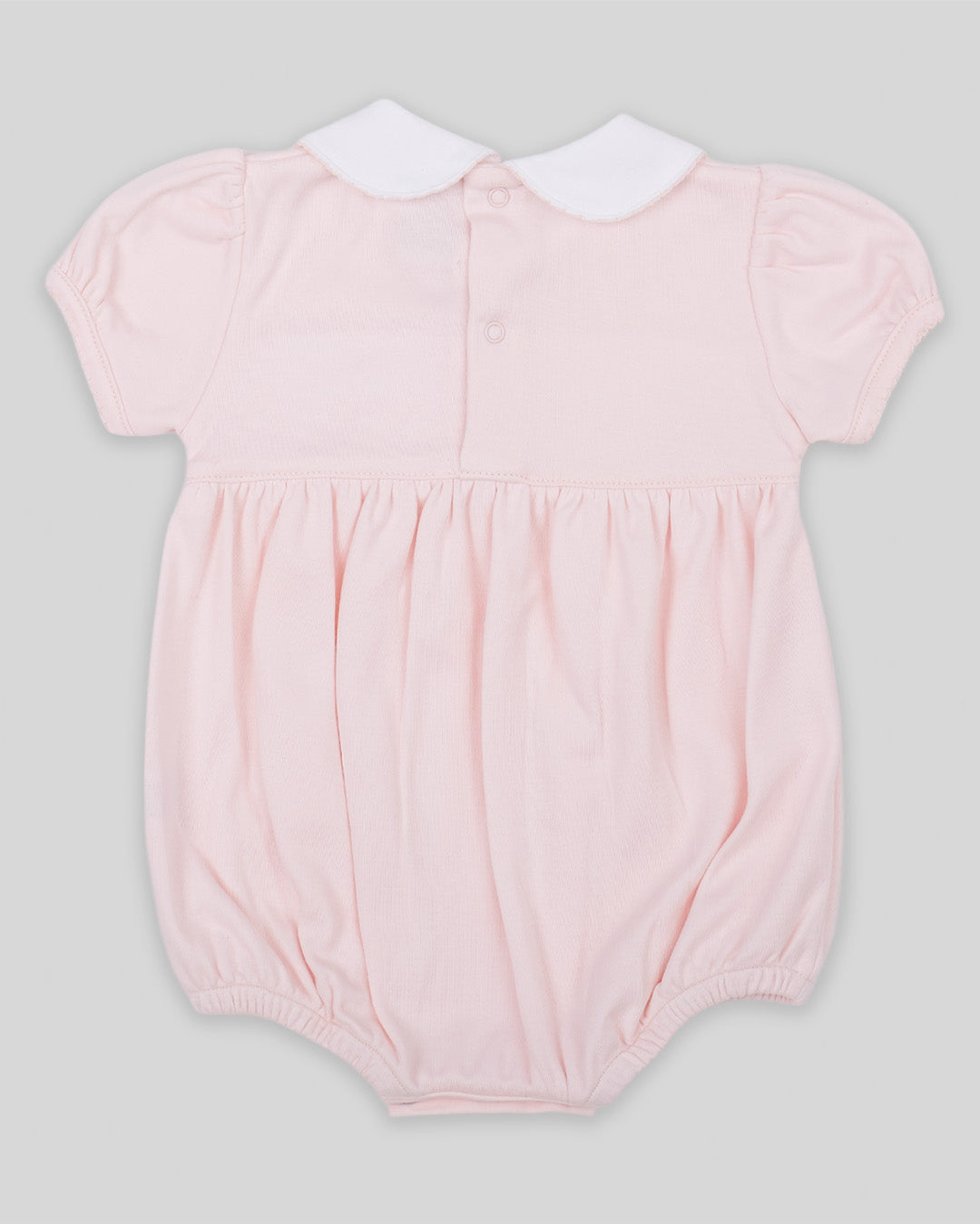 Bubble Emma Baby Girl Pima Cotton Hand Smocked - Pink